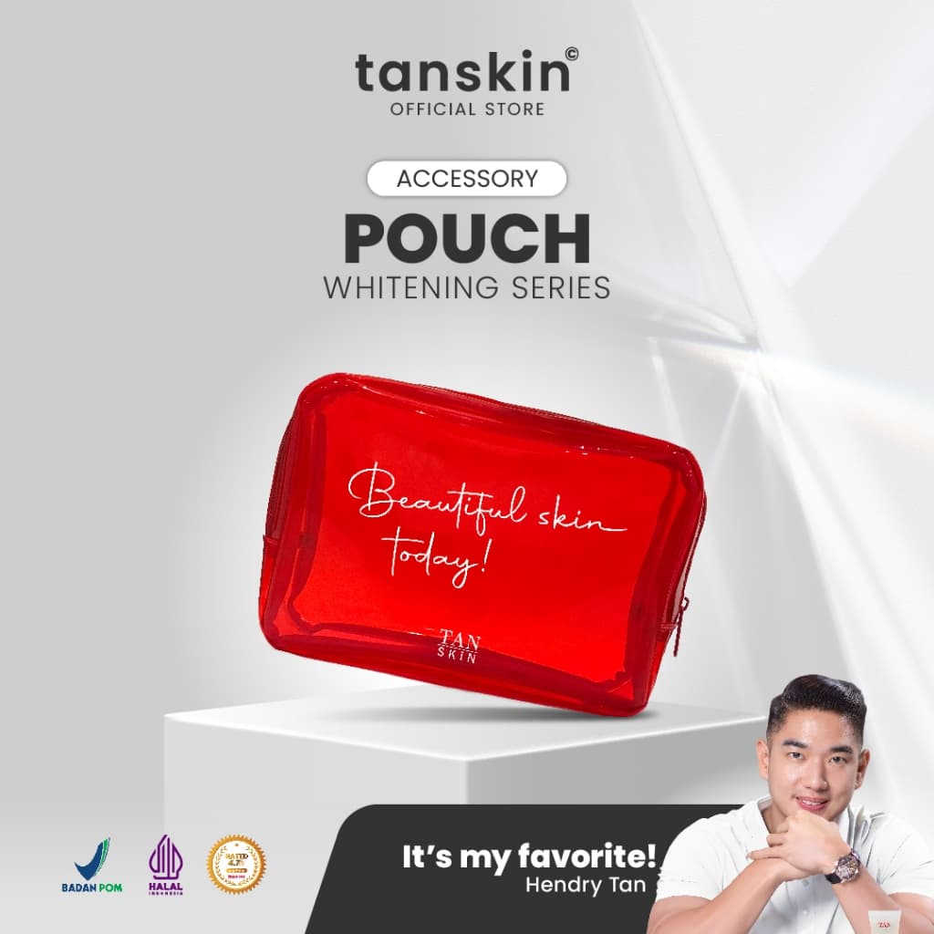 Tanskin Tas Kosmetik - Pouch Jelly Anti Air