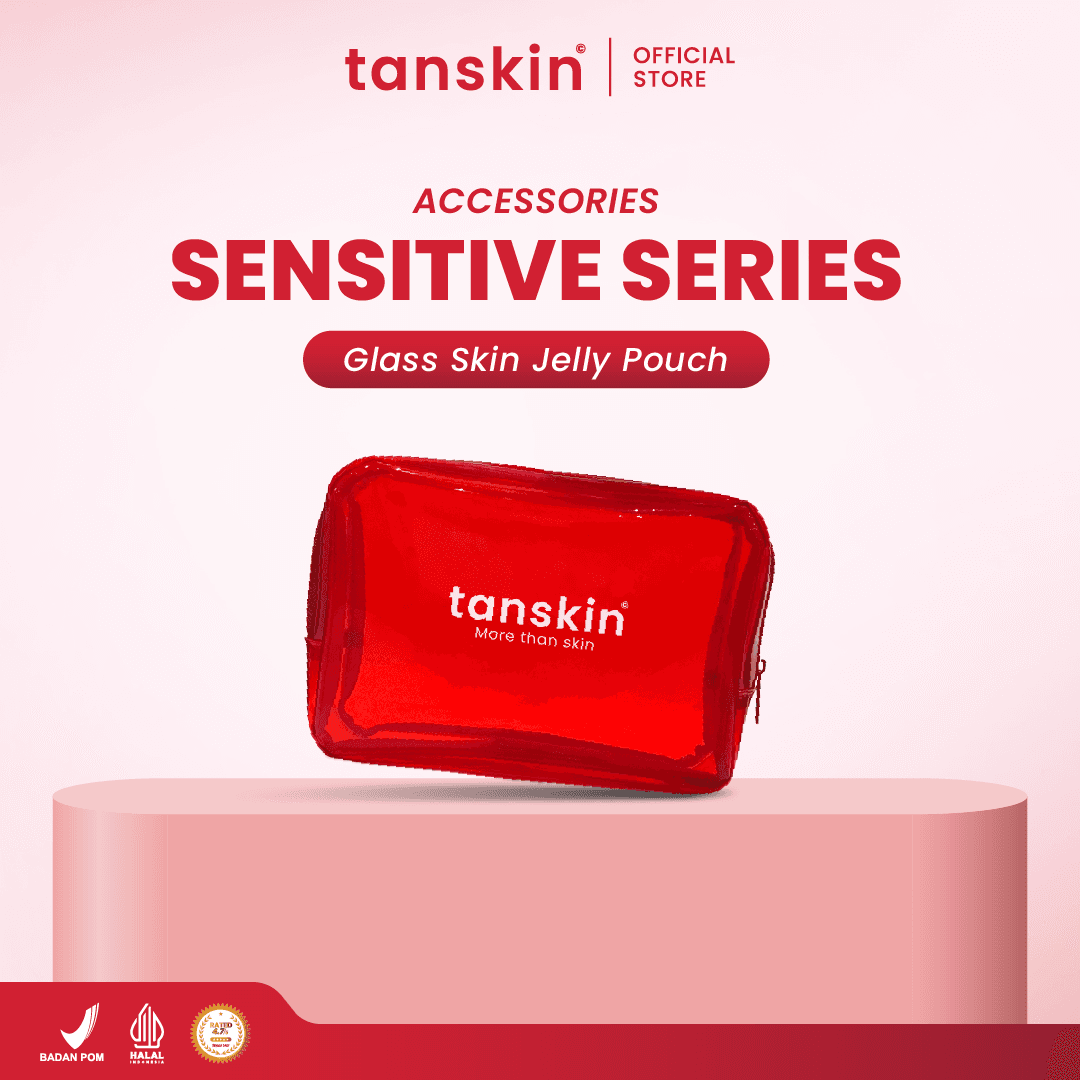 Tanskin Tas Kosmetik - Pouch Jelly Anti Air