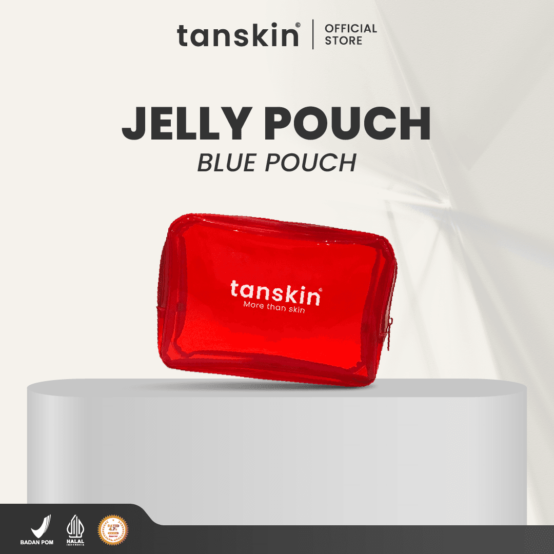 Tanskin Tas Kosmetik - Pouch Jelly Anti Air