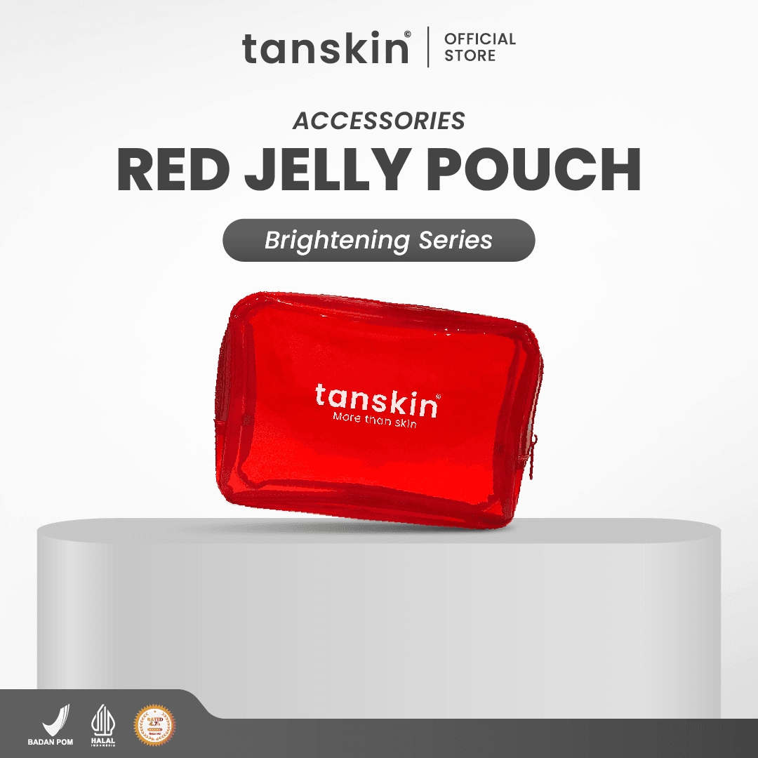 Tanskin Tas Kosmetik - Pouch Jelly Anti Air